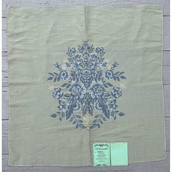 Mid-Century Modern White Lodge Italy Silk Jade Blue Scalamandre Silks Sample - Picture 4 of 16